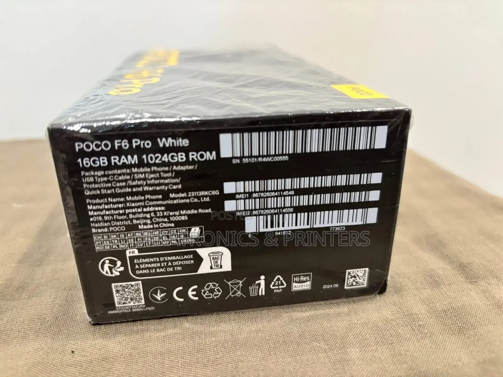 New Xiaomi Poco F6 Pro 512 GB White
