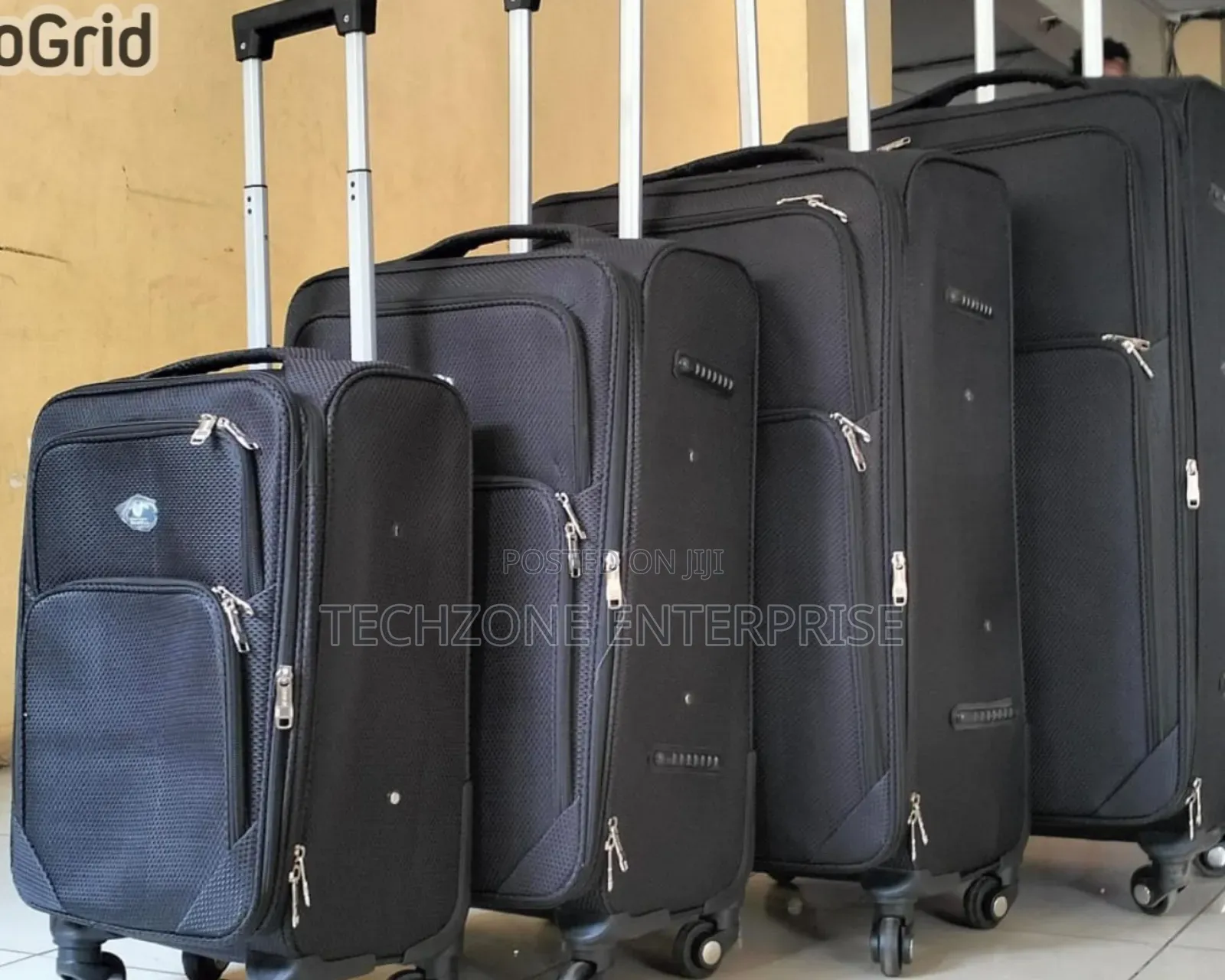 Quality 4-in-1 Fabric Luxurious Suitcase Travel Bag 