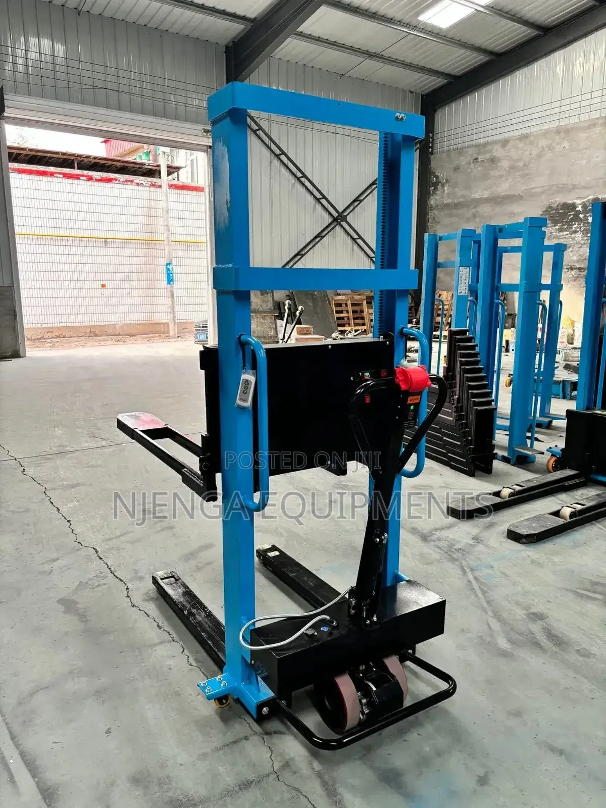 Hydraulic Lift Stacker, Manual Forklift
