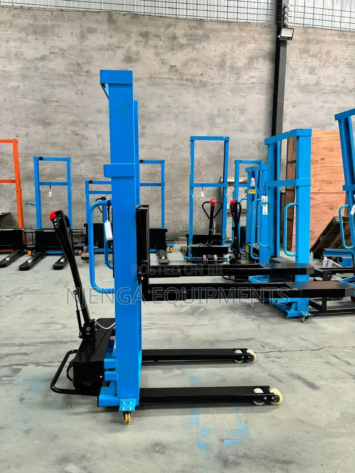 Hydraulic Lift Stacker, Manual Forklift