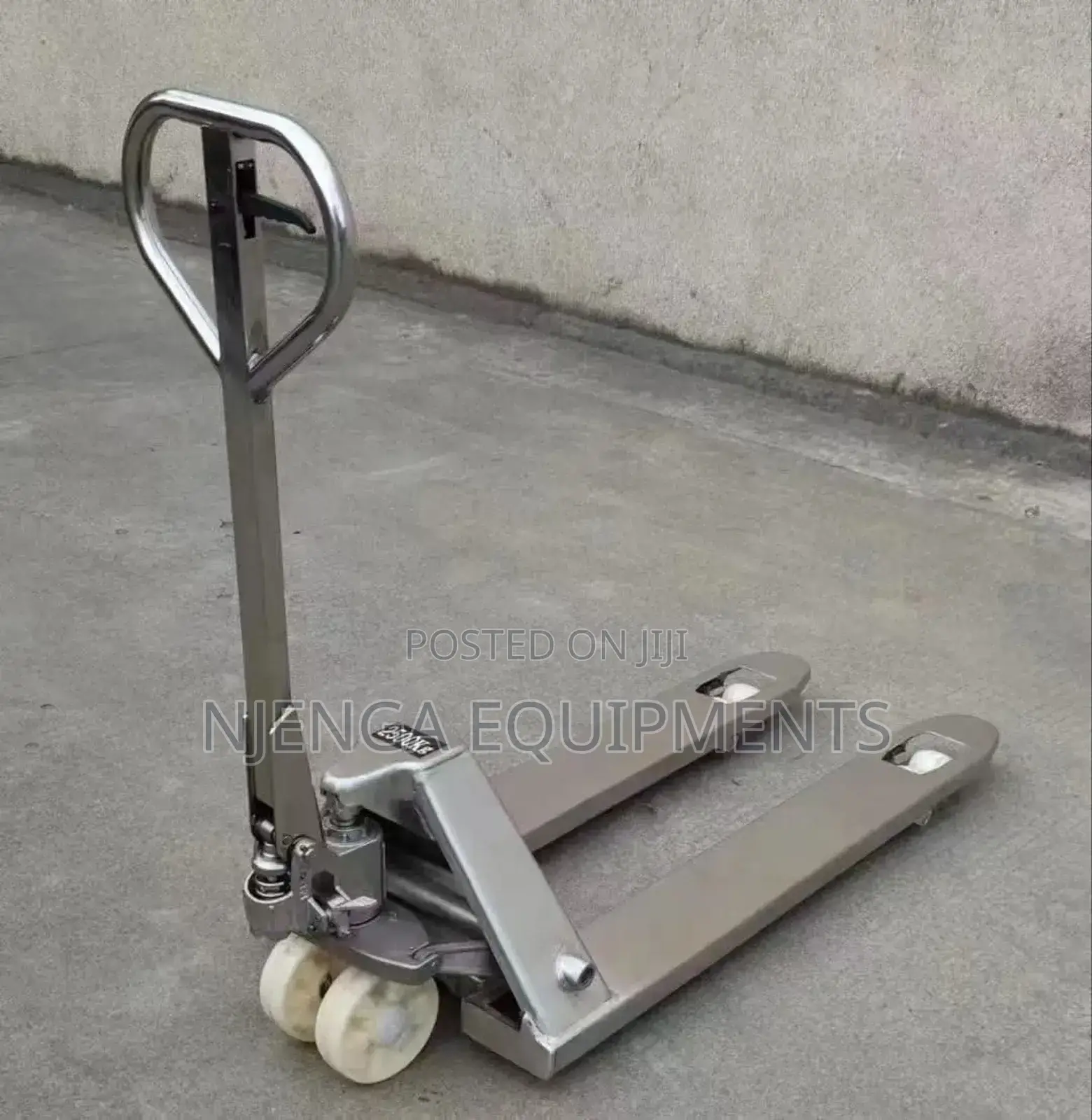 Heavy-Duty Stainless Steel Pallet Truck