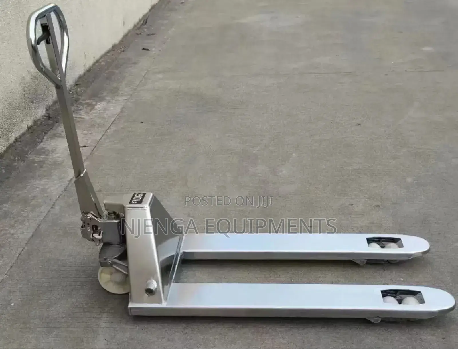 Heavy-Duty Stainless Steel Pallet Truck