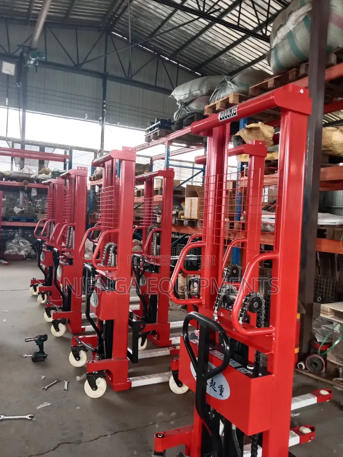 3m Hydraulic Manual Stackee 1000kgs