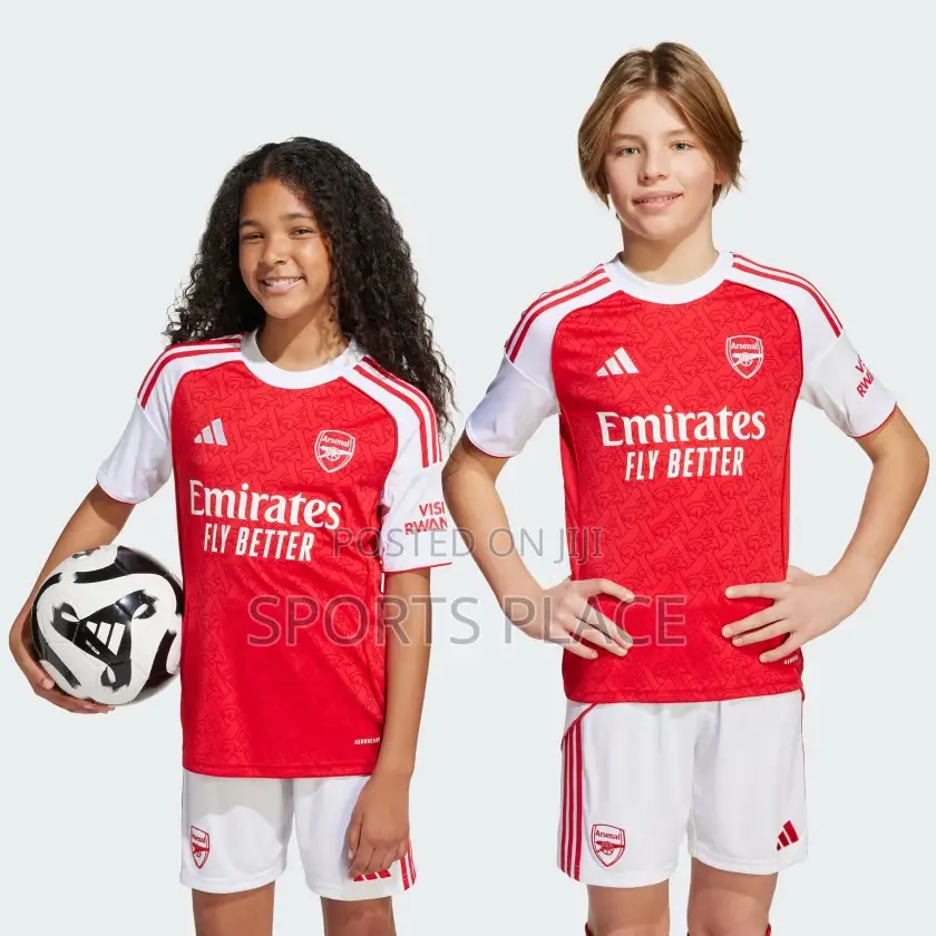 New Season Arsenal Home Jersey 25/26 Baby Kit Shirt Short