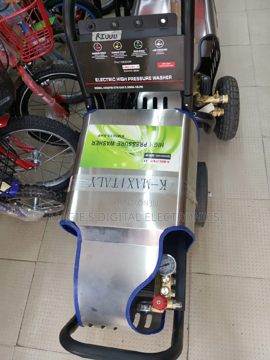 Most Reliable 4000psi Kmax Electric Pressure Washer