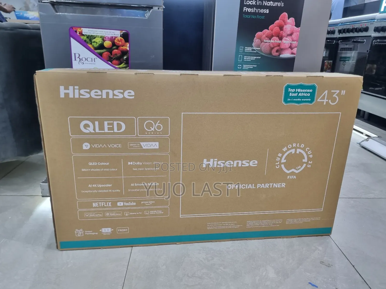 Hisense 43-Inches Qled 43q6 Vidaa Smart Tv
