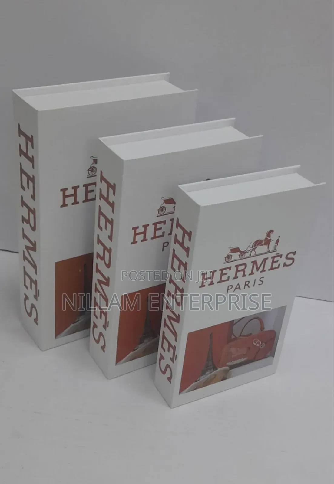 3in1 Decorative Storage Boxes/Vintage Designer Books