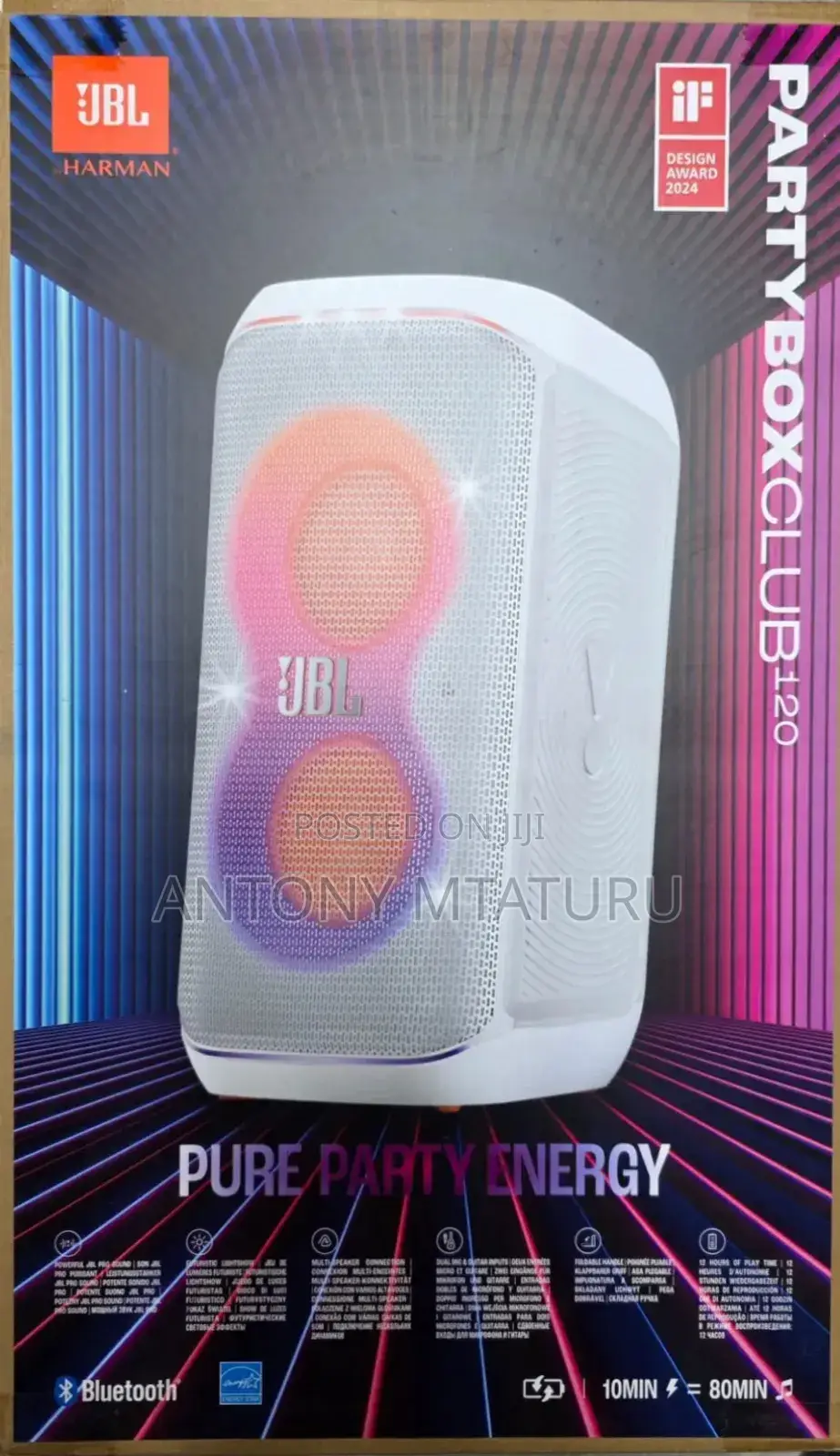 JBL Partybox Club 120