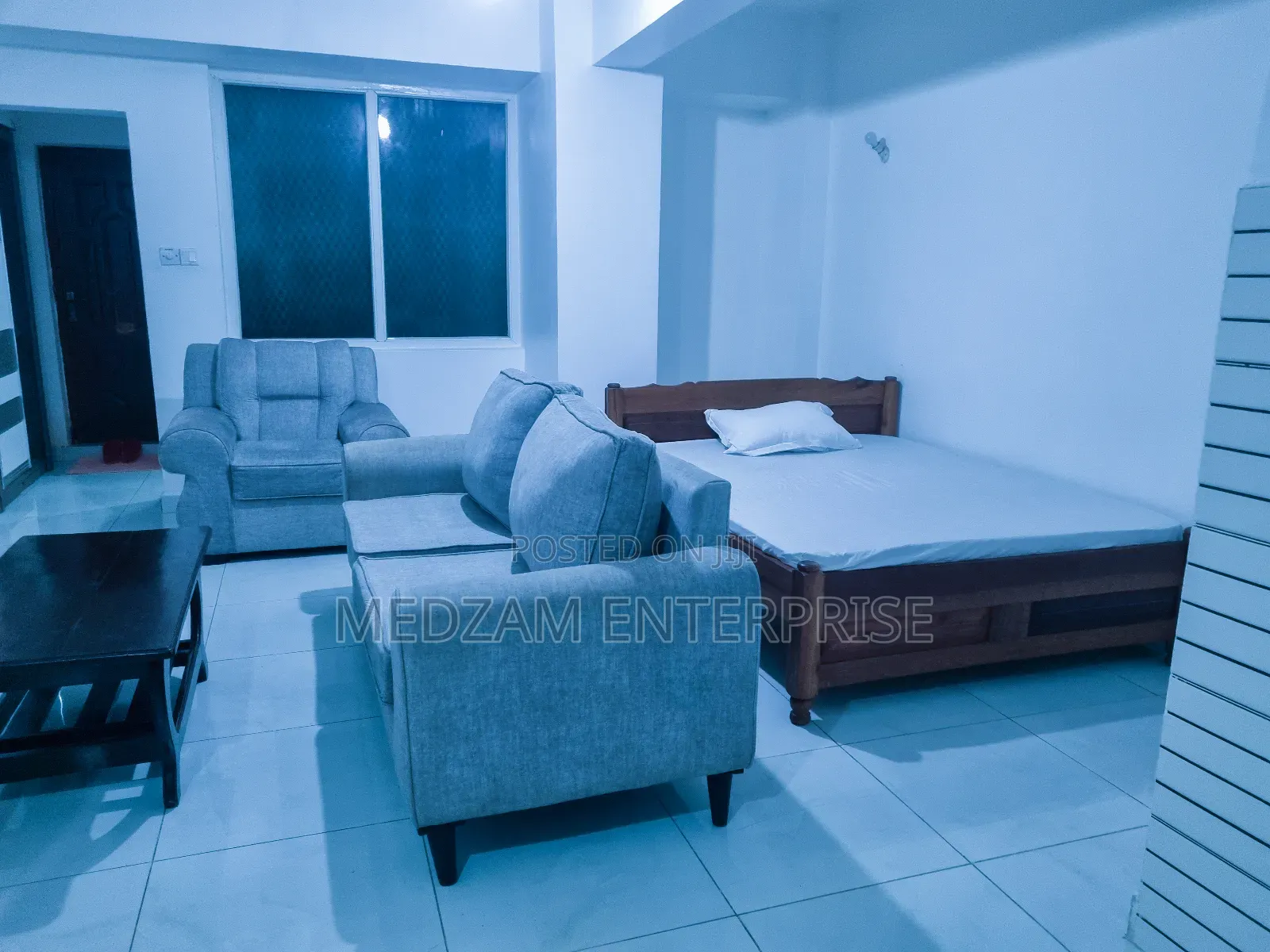 Furnished, Hotel, Airbnb One Bedroom With 2 Beds at Kisimani