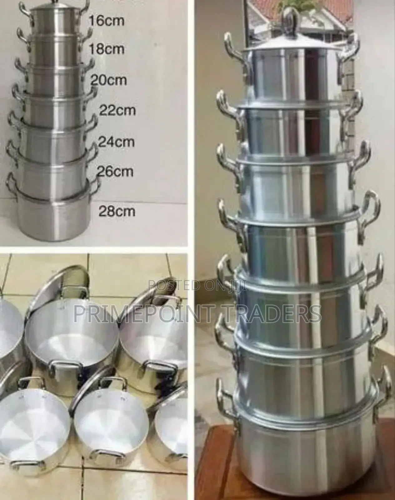Original Tornado (Tc) Cookware Set Sufuria 