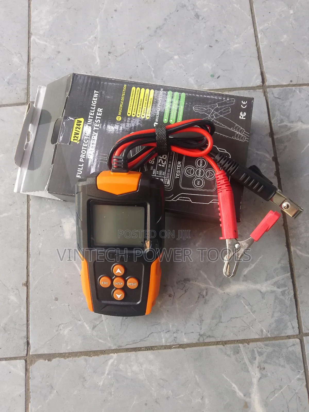 Battery Tester 12/24 V