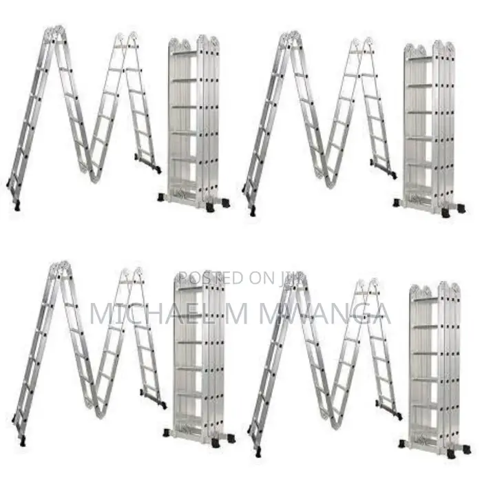 Rust-Resistant 4x6 Multipurpose Ladder (24ft)