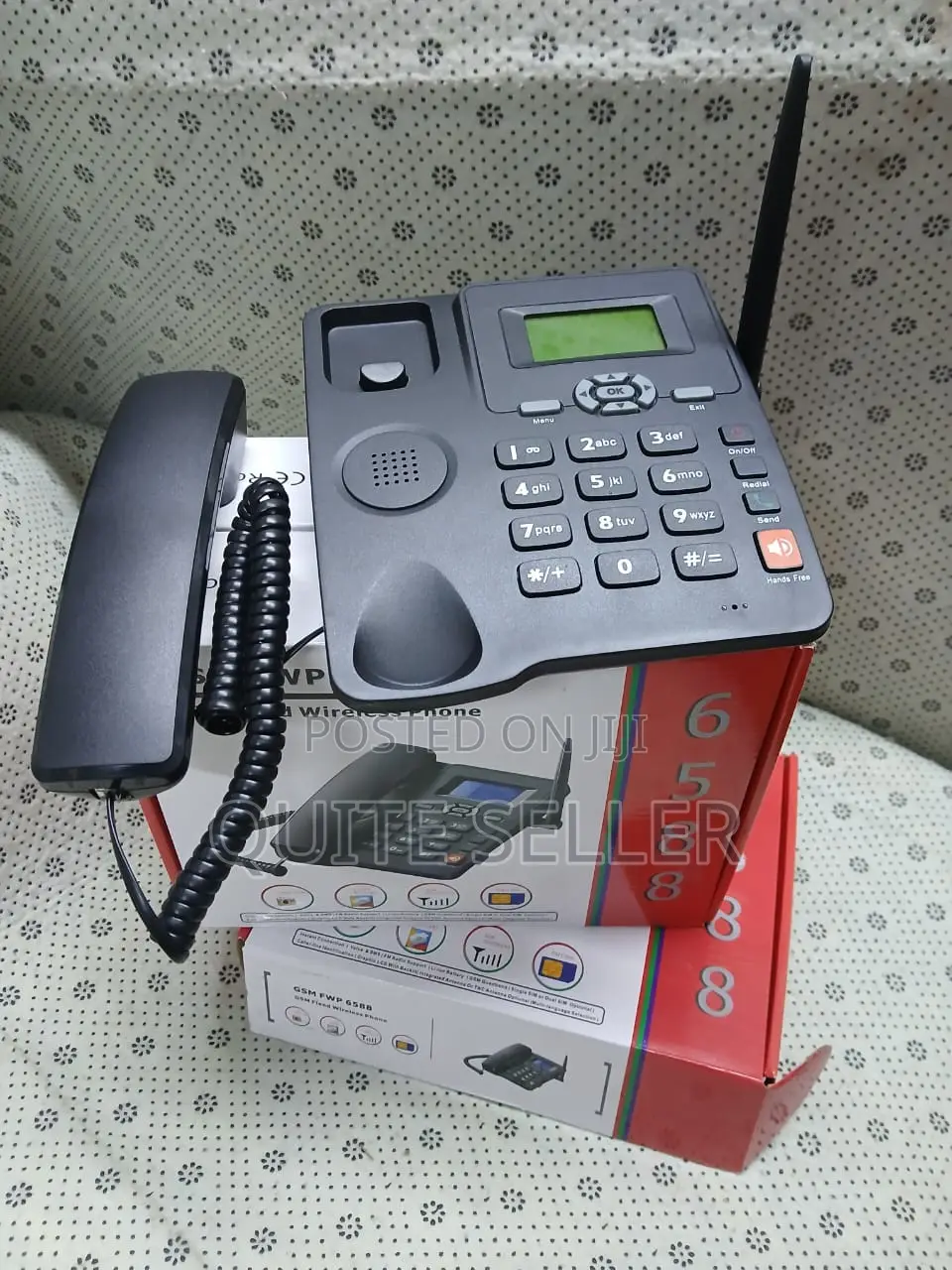 6588 Landline Deskphone Dualsimcard Safaricom Airtel Telkom