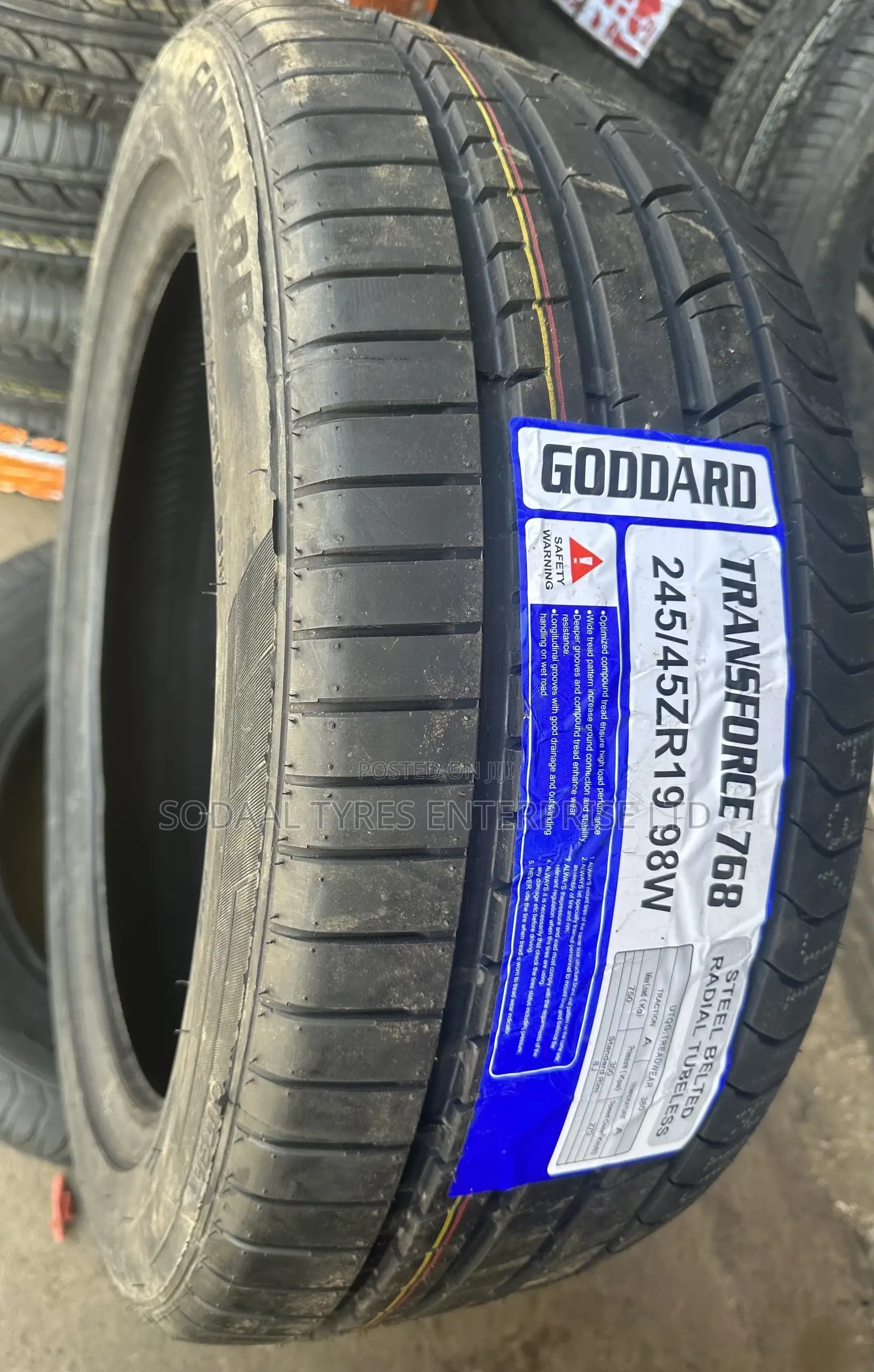 245/45r19 Goddard