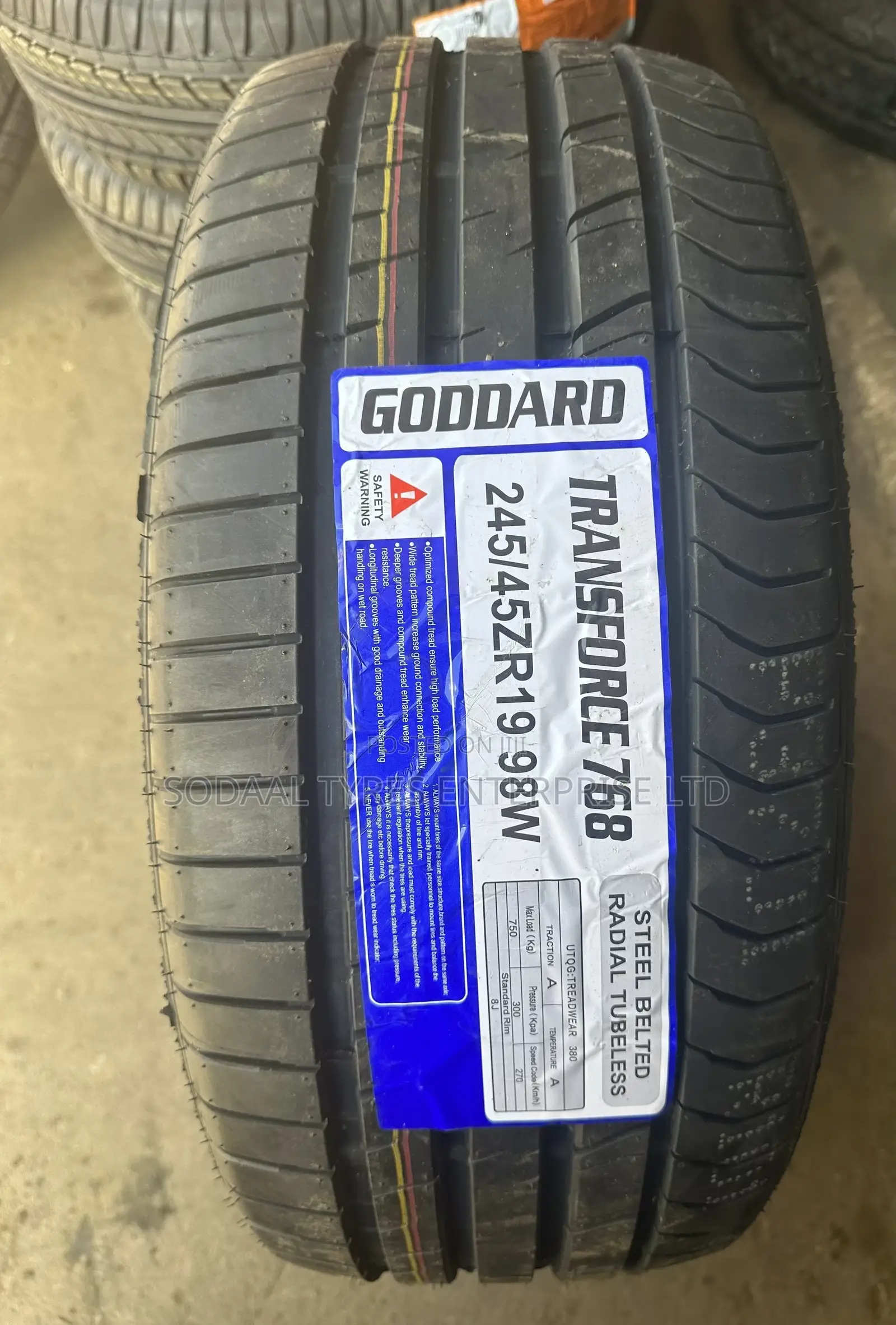 245/45r19 Goddard
