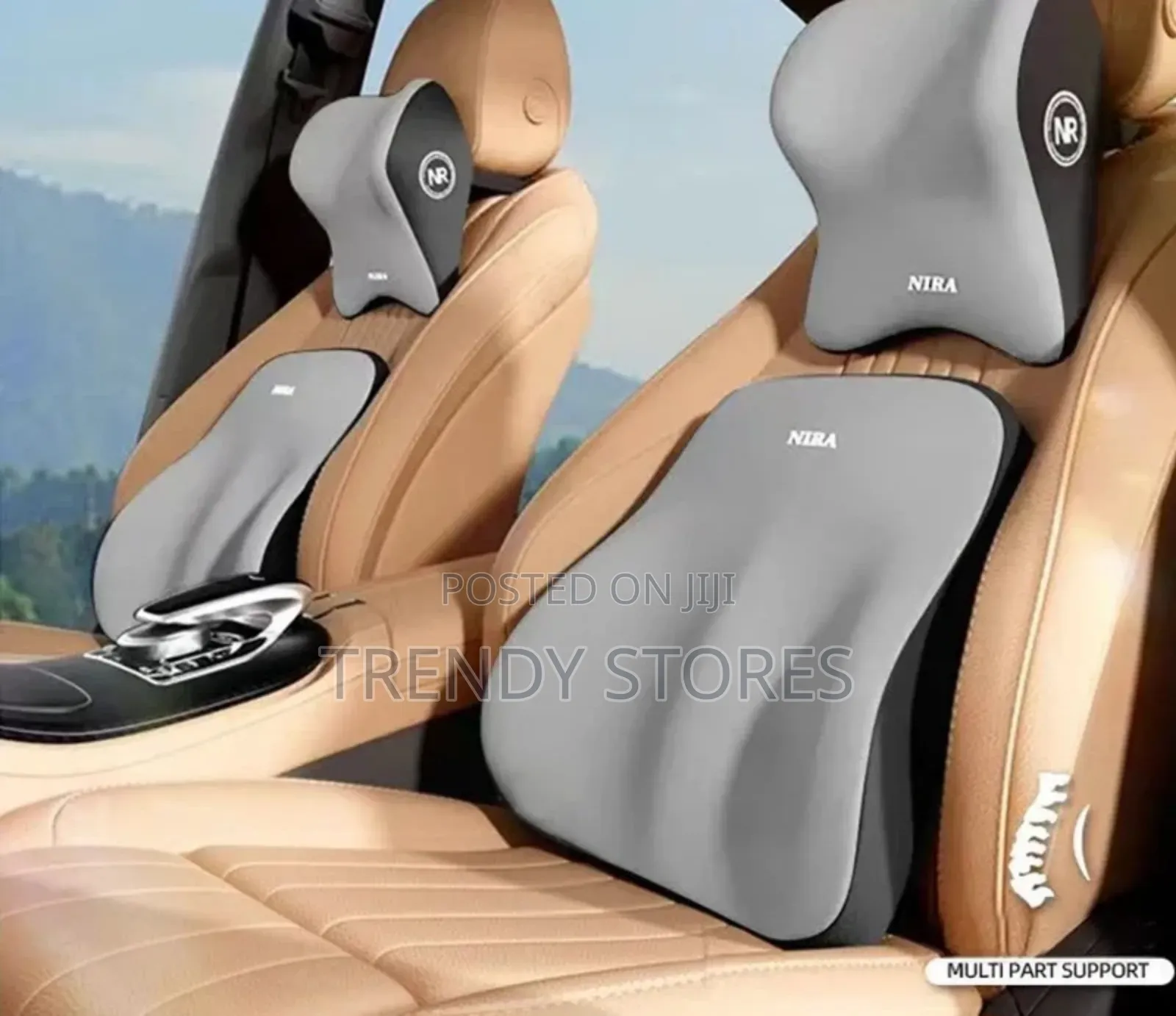 Headrest And Backrest Cushion