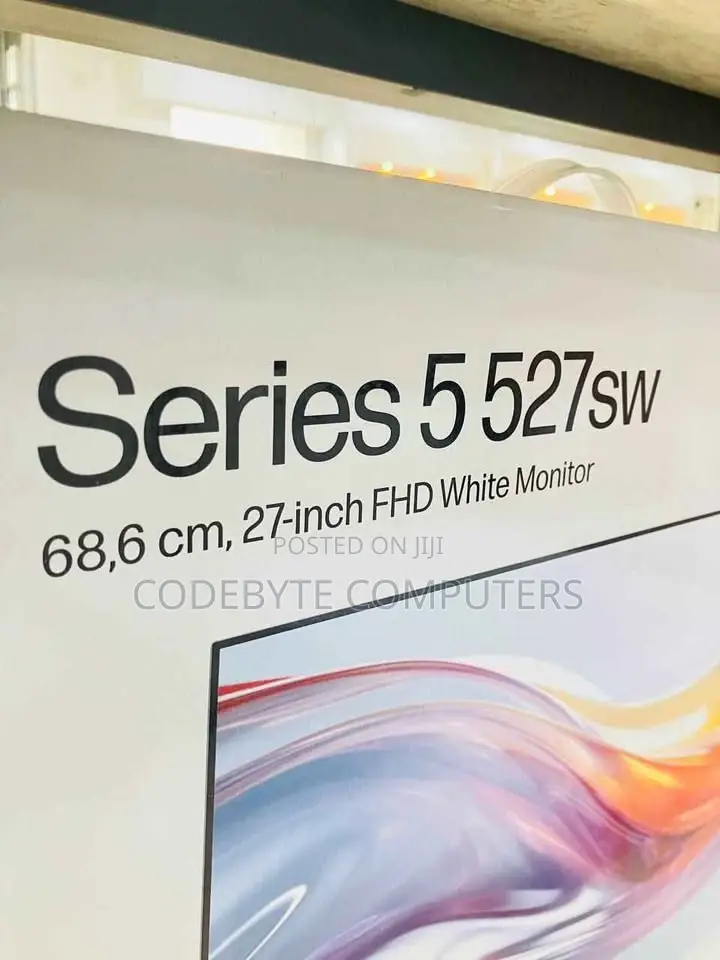 Hp Series 5 527sw 27" FHD White Monitor Hp 527sw 27" Monitor