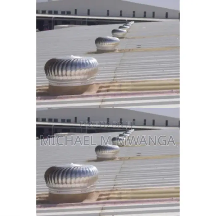 Aerodynamic 600mm Wind-Driven Cyclone Ventilators