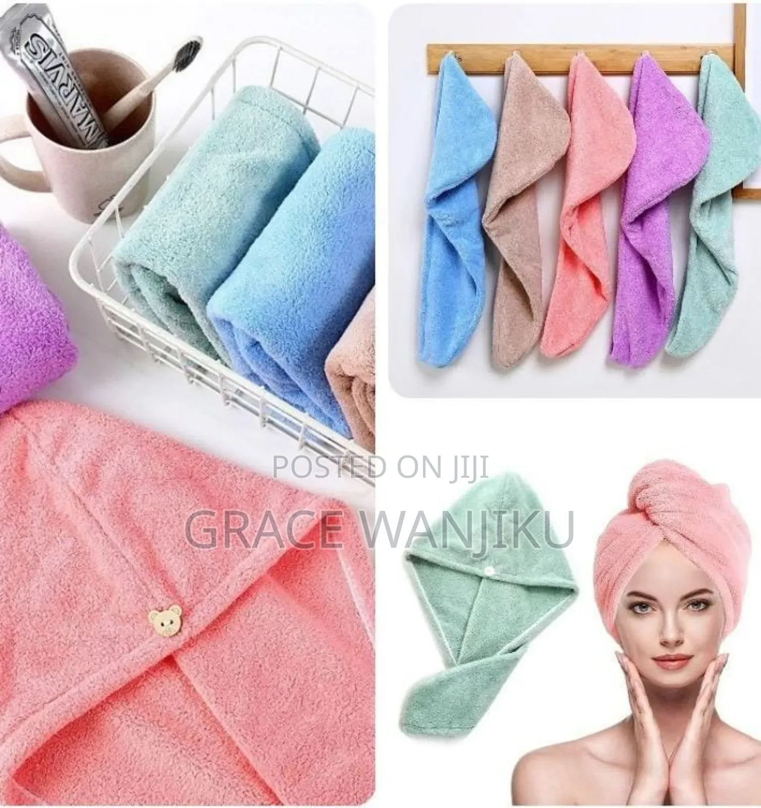 *Microfiber Hair Towel*