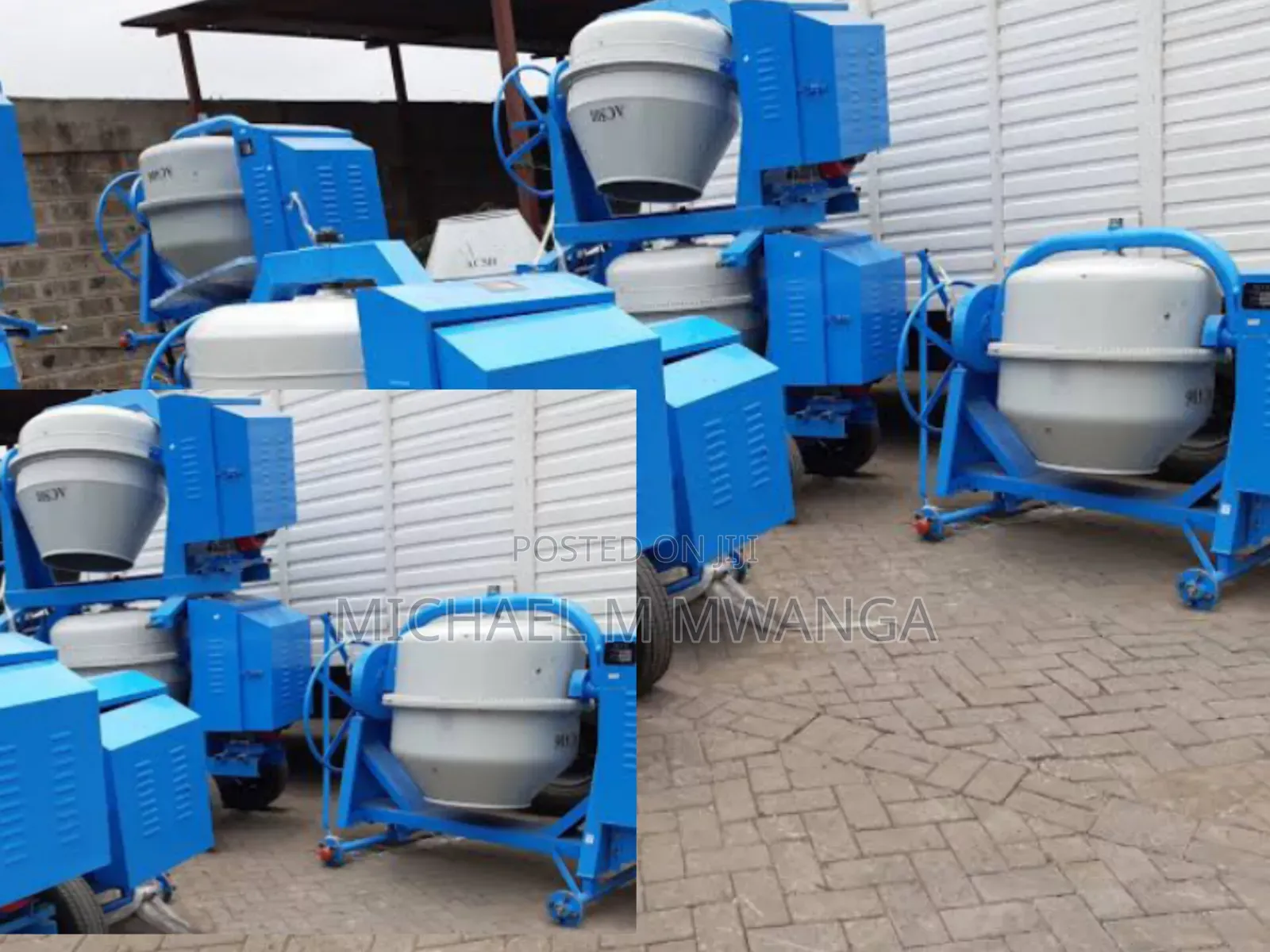 High Capacity 400l, 7hp Concrete Mixer