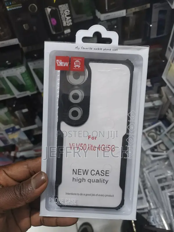 Clear Case Fusion Package for Vivo V50 Lite 4g / V50 Lite 5g