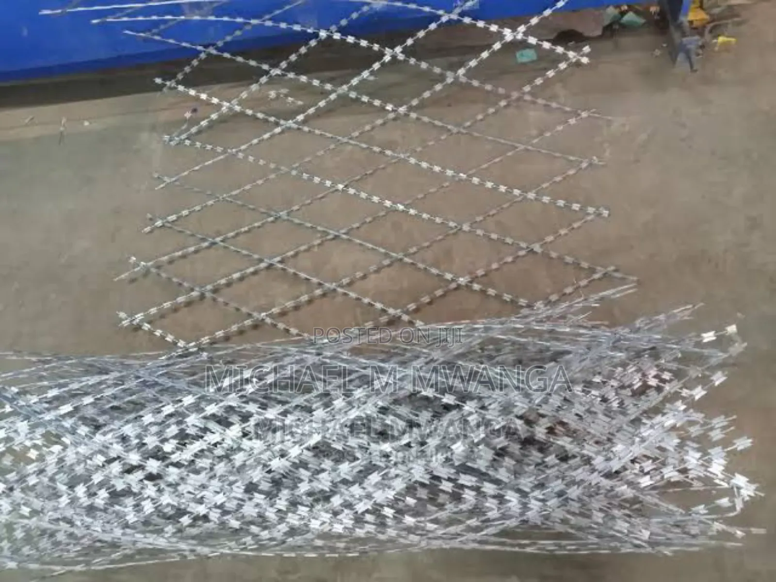 Steel Welded Razor Mesh, 5ft by 30m
