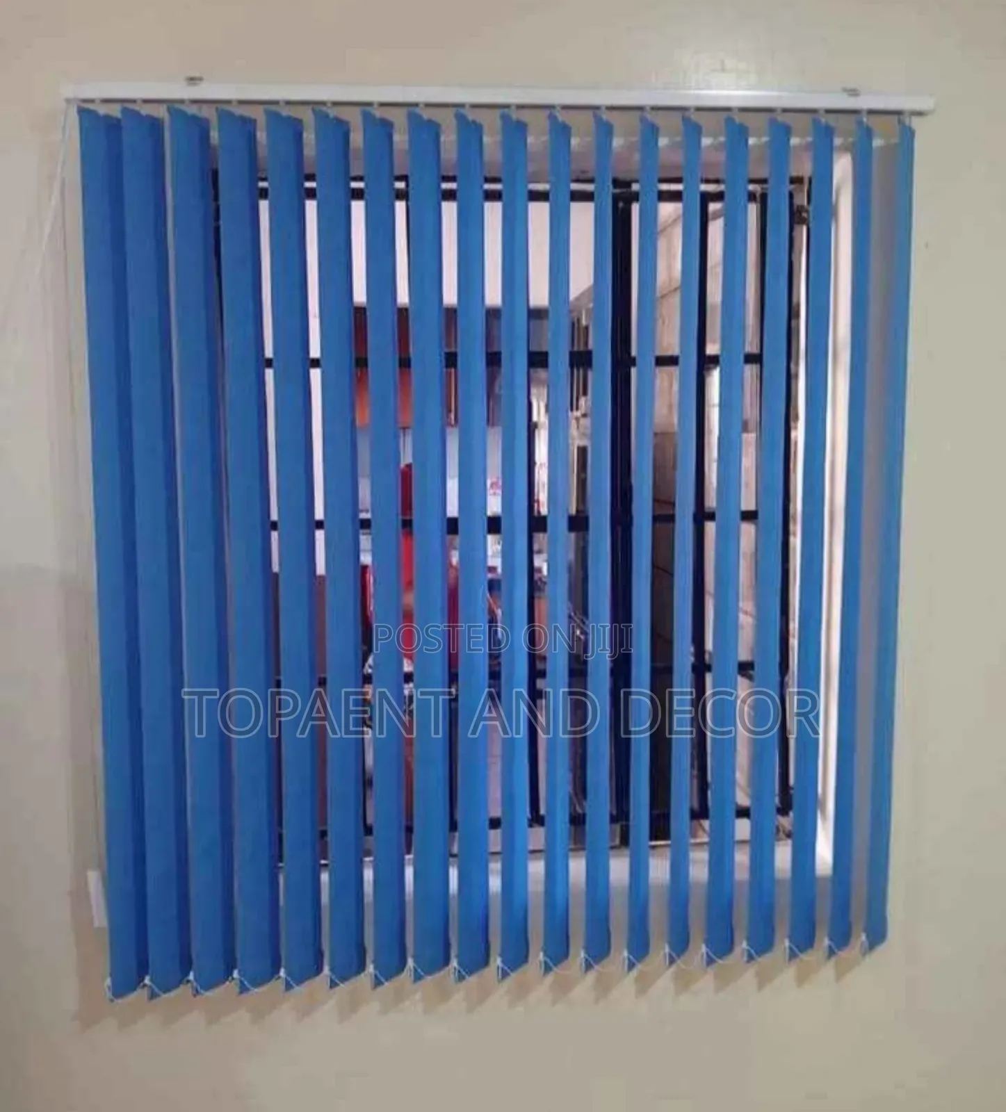 Elegant Vertical Office Window Blinds for Business Use
