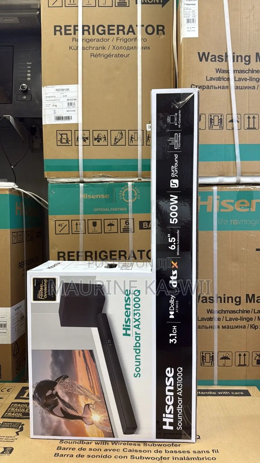 Hisense 5.1 Ch 500w New Sound Bar