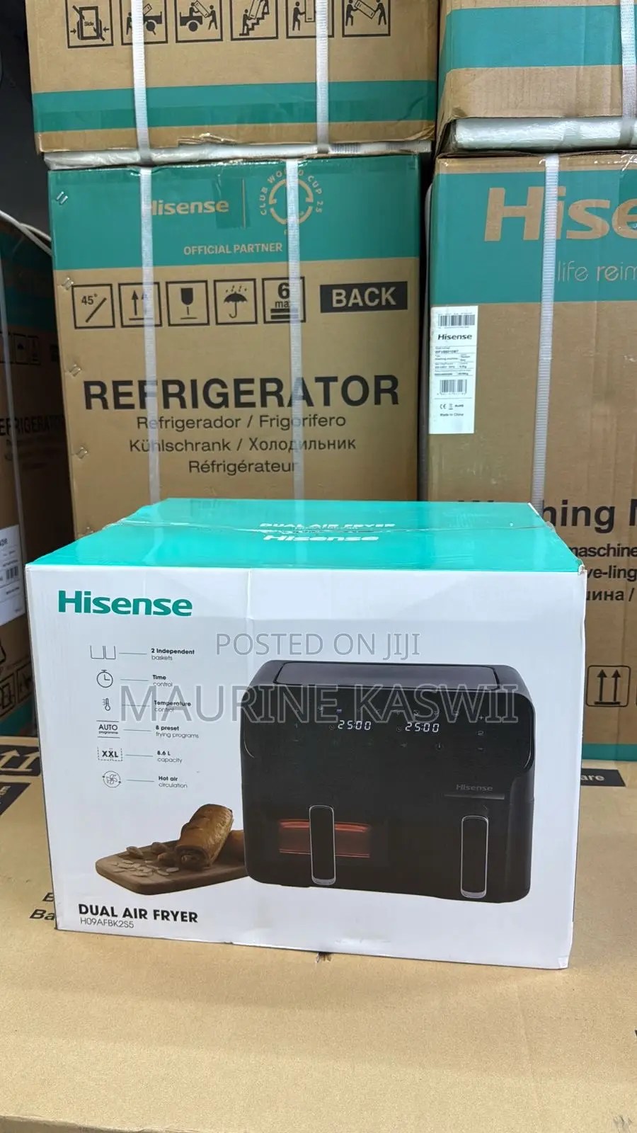 Hisense Air Friyer 8.6l Dual
