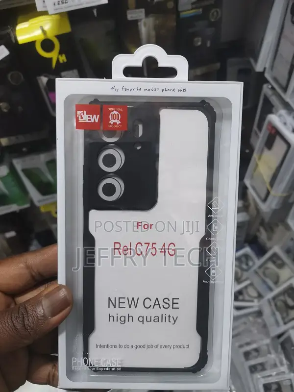 Realme C75 4g Shockproof Airbag Protective Mobile Cover Bac