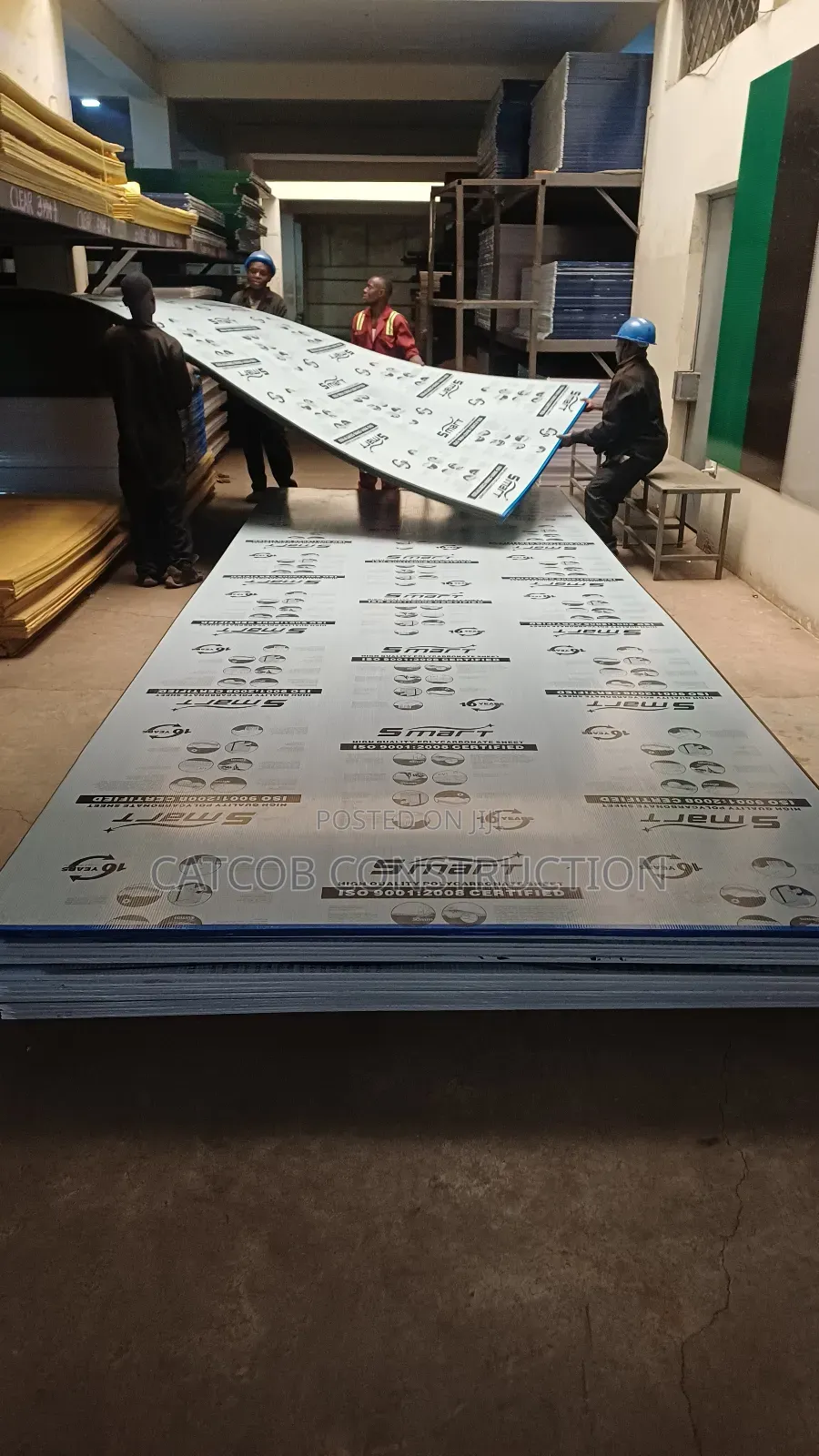8mm Clear Polycarbonate Sheet
