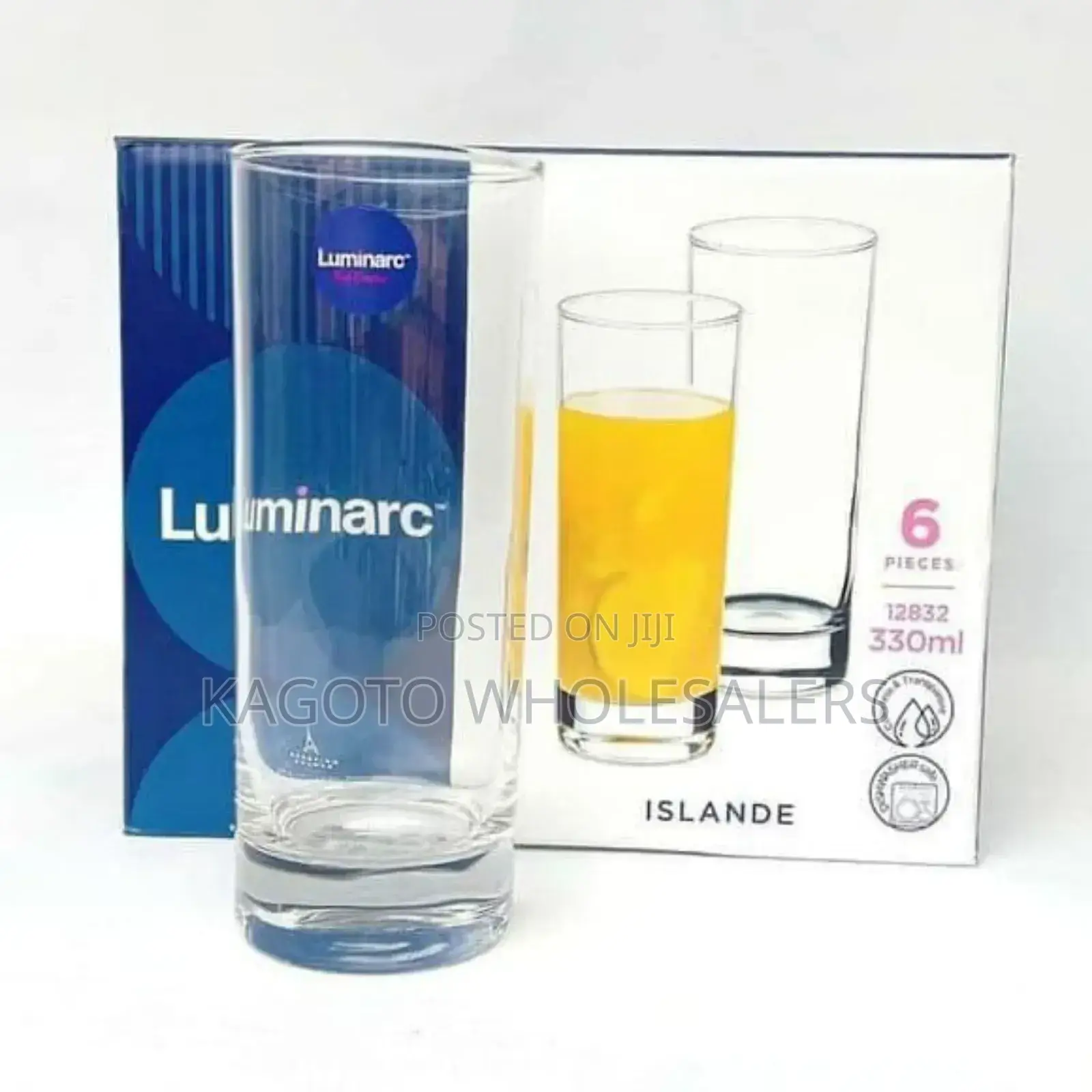 Set of 6 Luminarc(Islande) Glasses