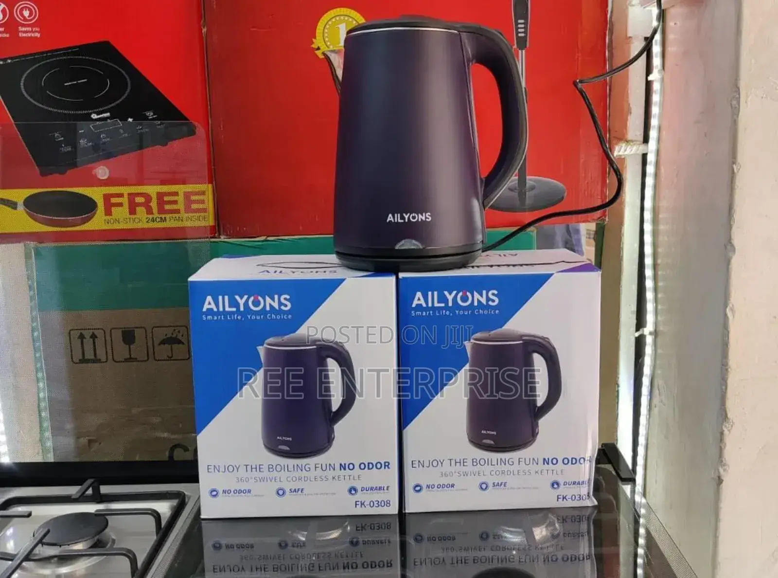 Brand New Ailyons Kettle 2.2l Fk-0308