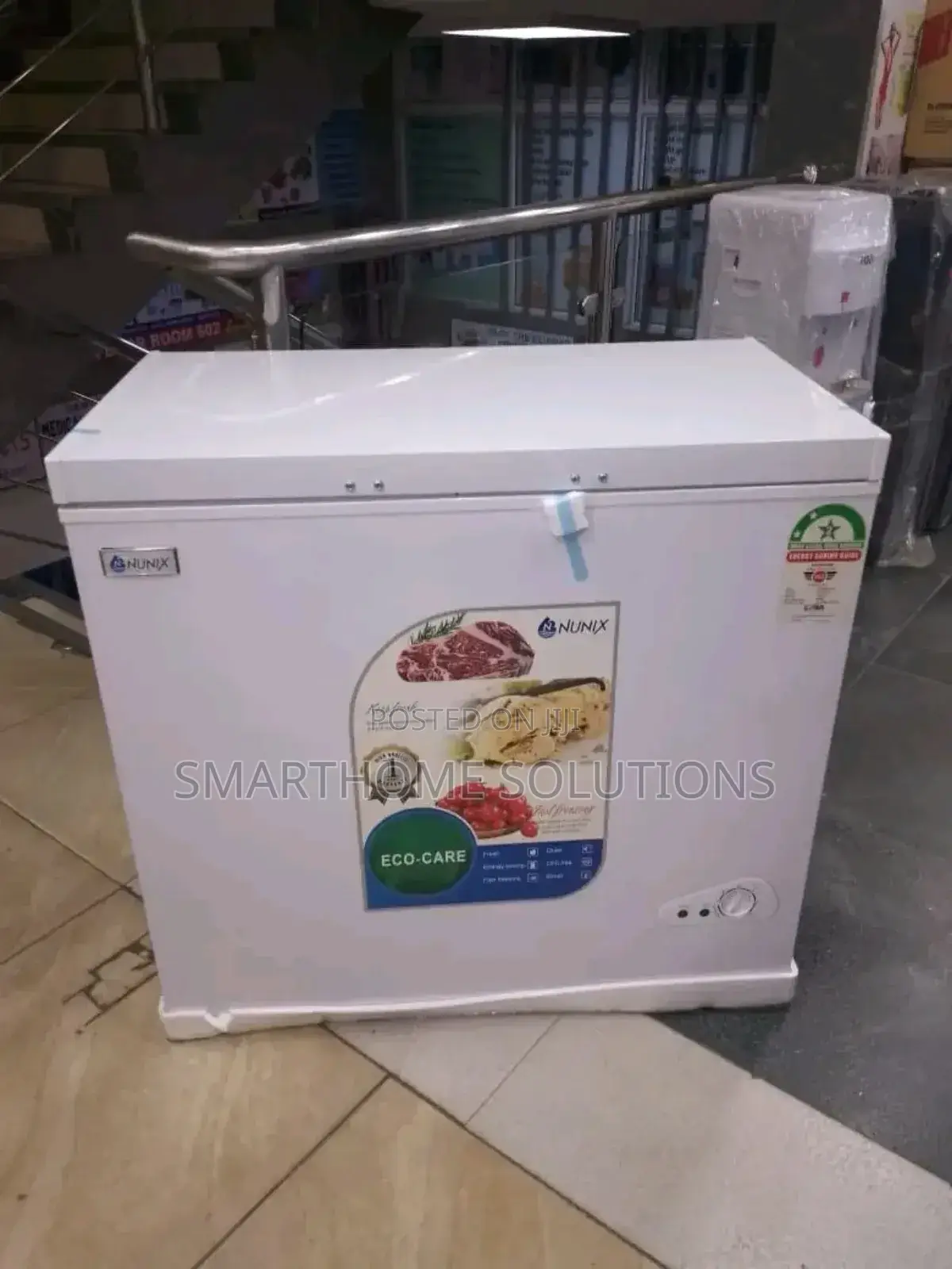 Nunix 200l Upright Chest Freezer Ideal for Family, Businessl