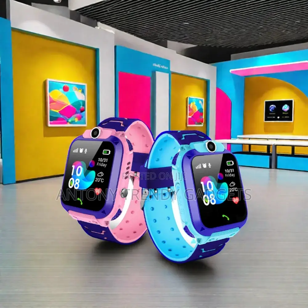 Q12 Kids Watch With Sim Card Slot And Lbs Tracker