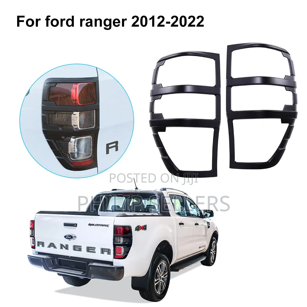Tail Light Cover for Ranger Wildtrak Raptor Limited