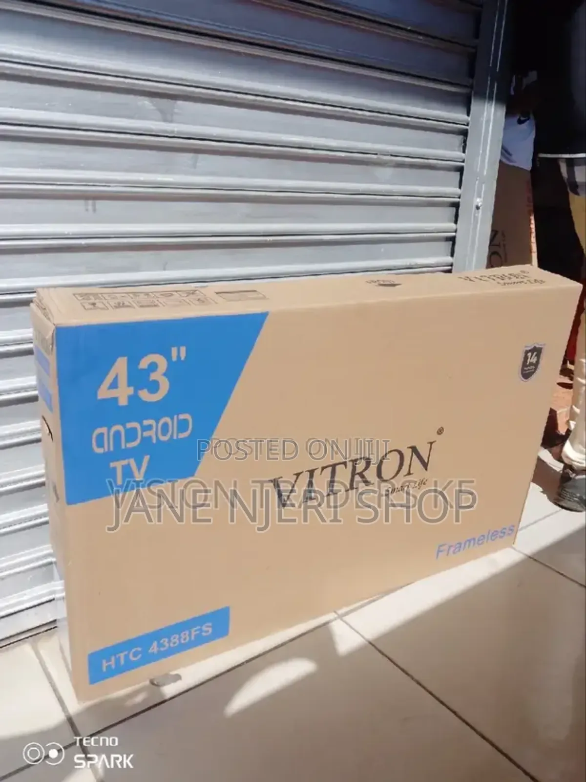 Vitron  43 Android  Tv With Bluetooth