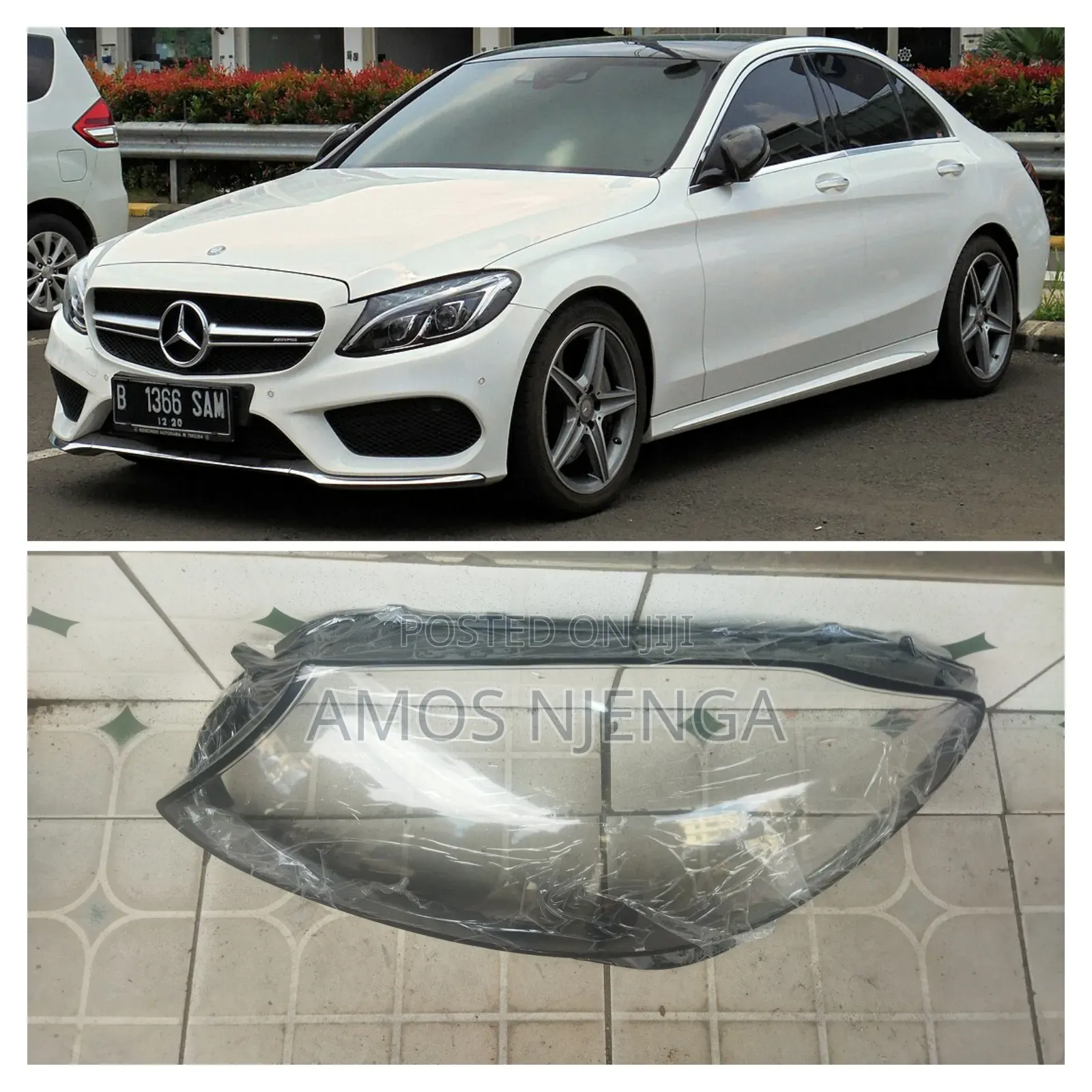 Mercedes Benz W205 Headlight Lens