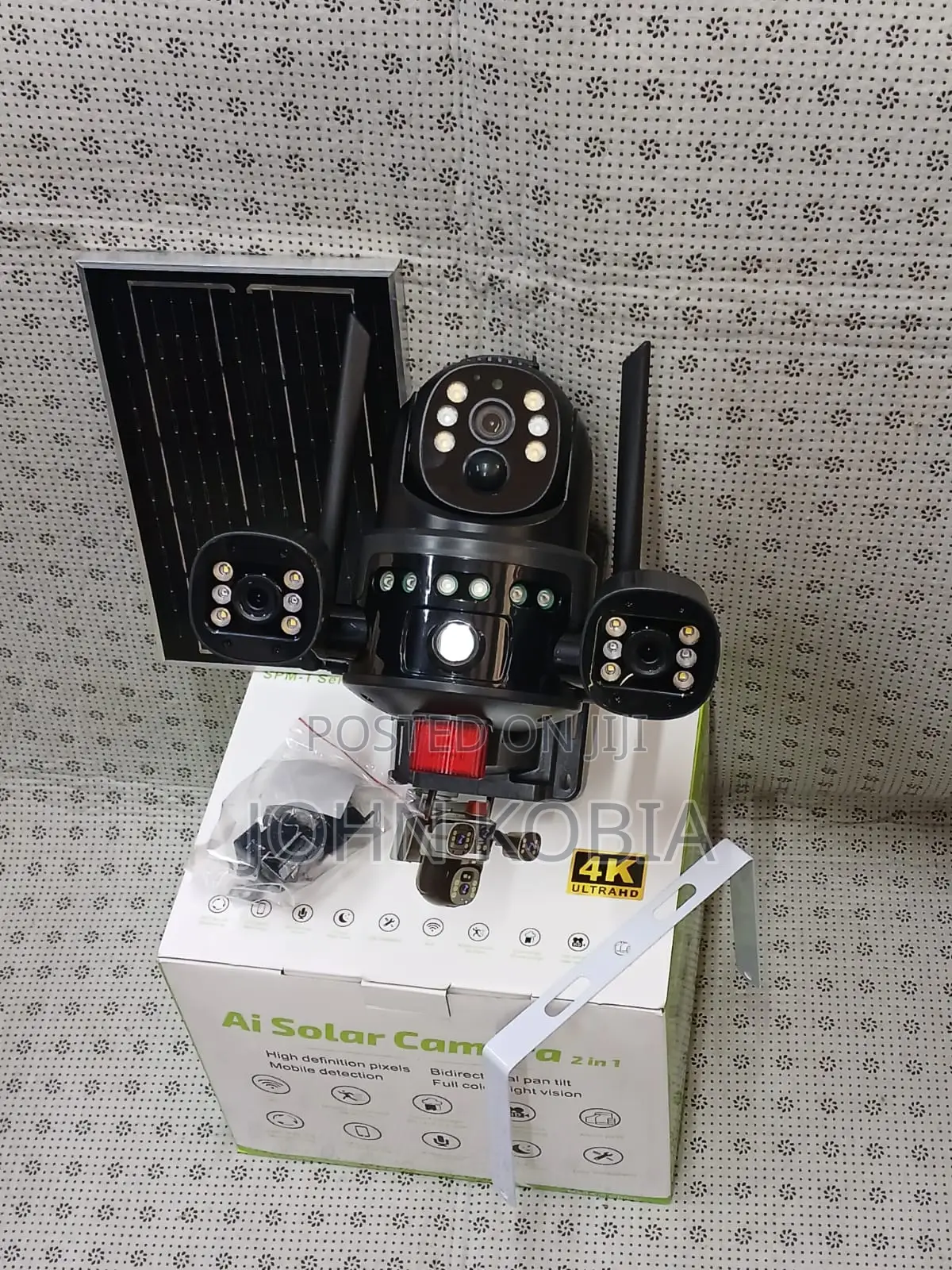 Dual Lens 4g Solar PTZ Ai Camera – Ultra Hd