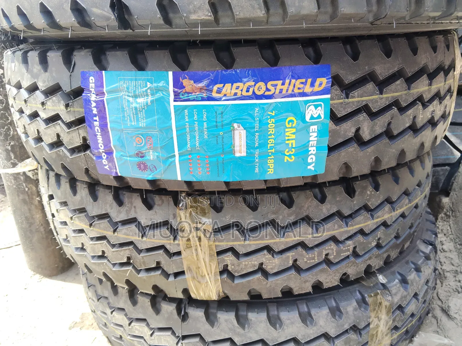 7.50r16 Cargoshield Tyre (18pr)