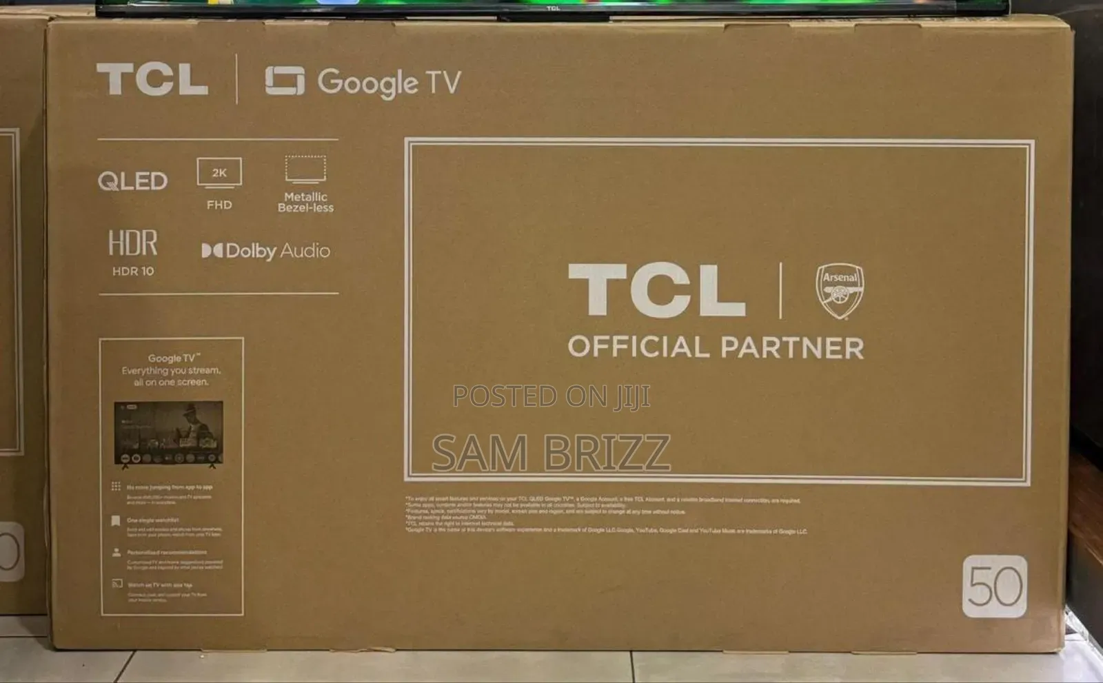 TCL Qled 50 Inches