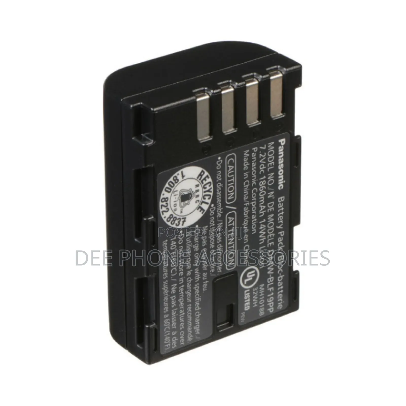 Digital Panasonic DMW BLF 19 Rechargeable Camera Battery