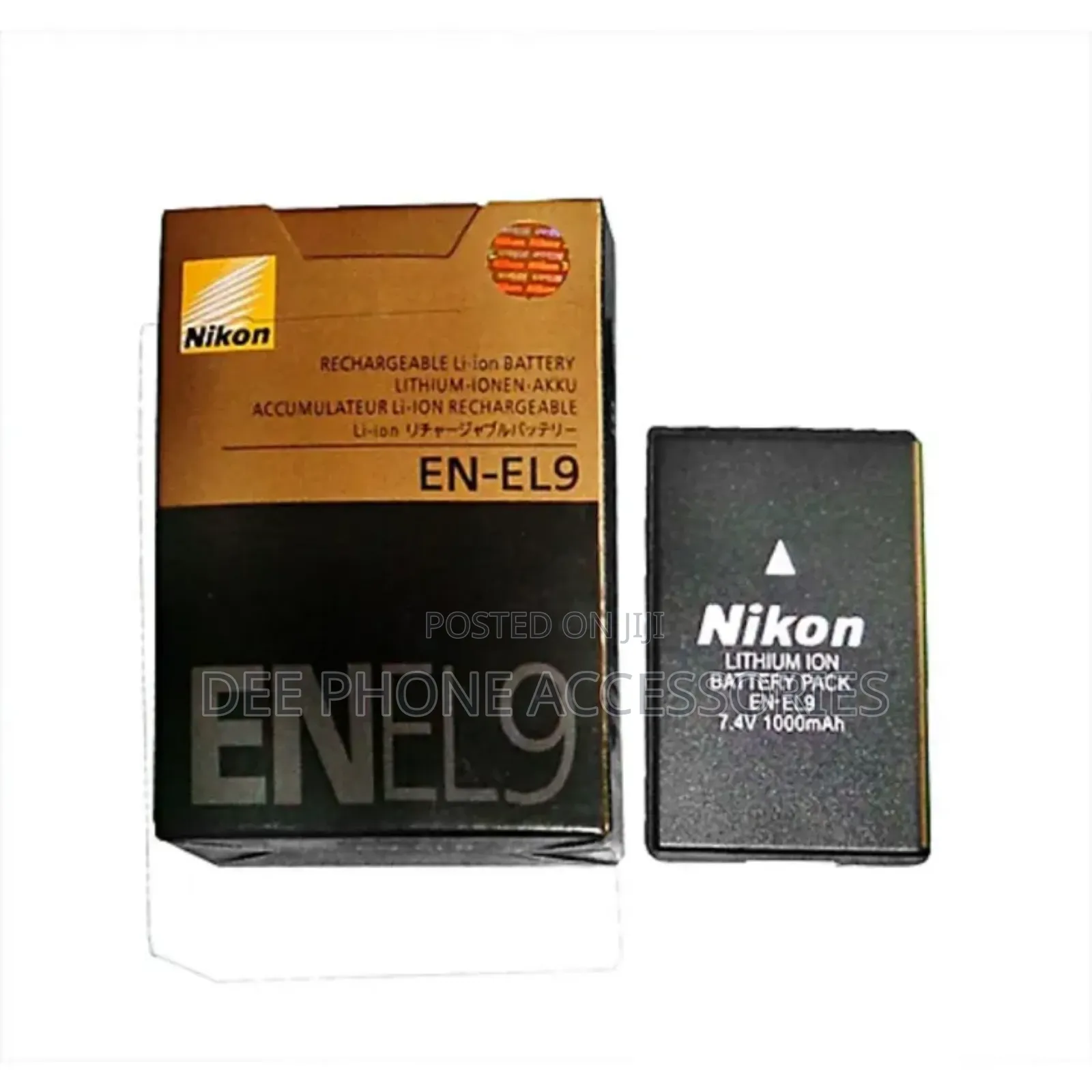 Nikon Enel 9a |9 Rechargeable Battery for D40 Camera