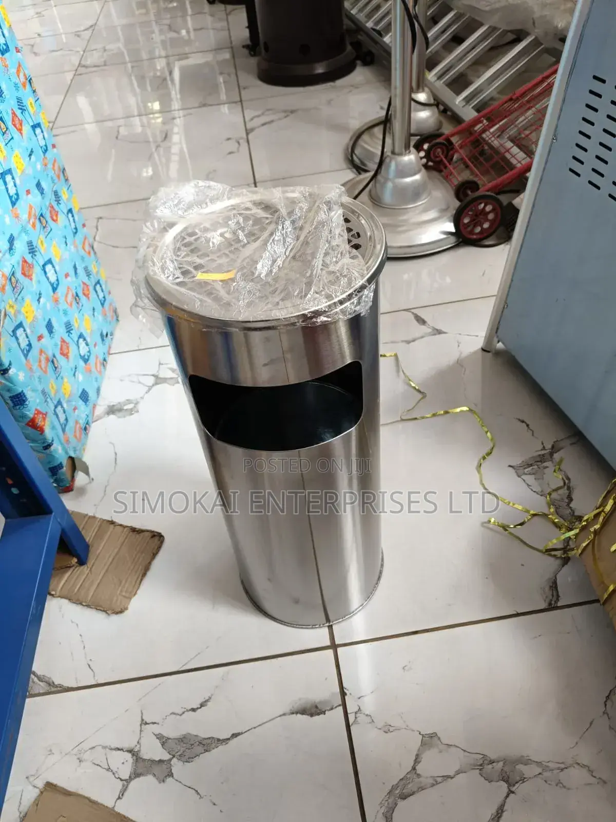 Round Ashtray Bin