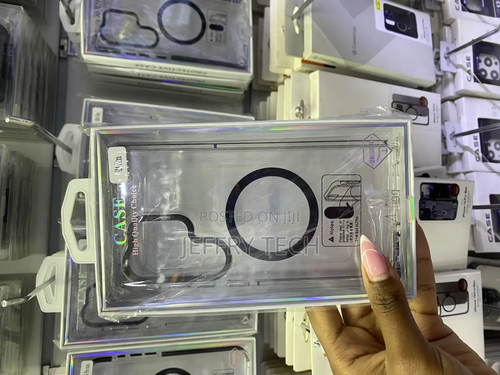 Kugew Samsung Galaxy S24 Ultra Clear Case With Magsafe
