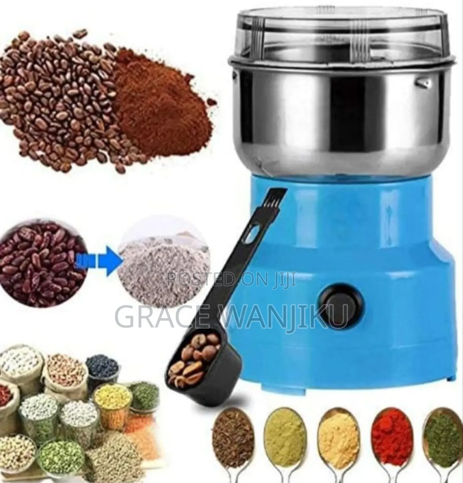 Silver Crest Electric Grinder