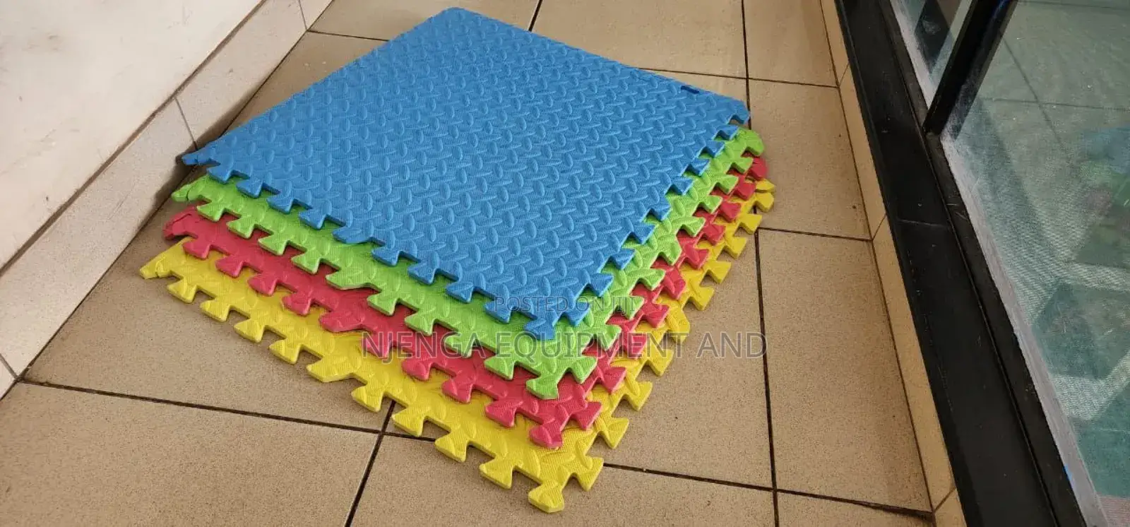 Rubber Yoga Mats / Rubber Tiles