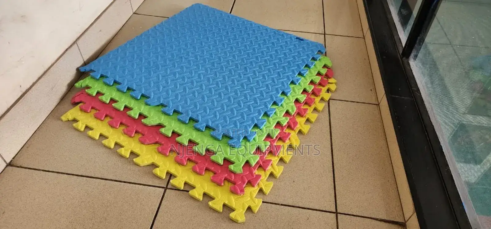Rubber Yoga Mats / Rubber Tiles