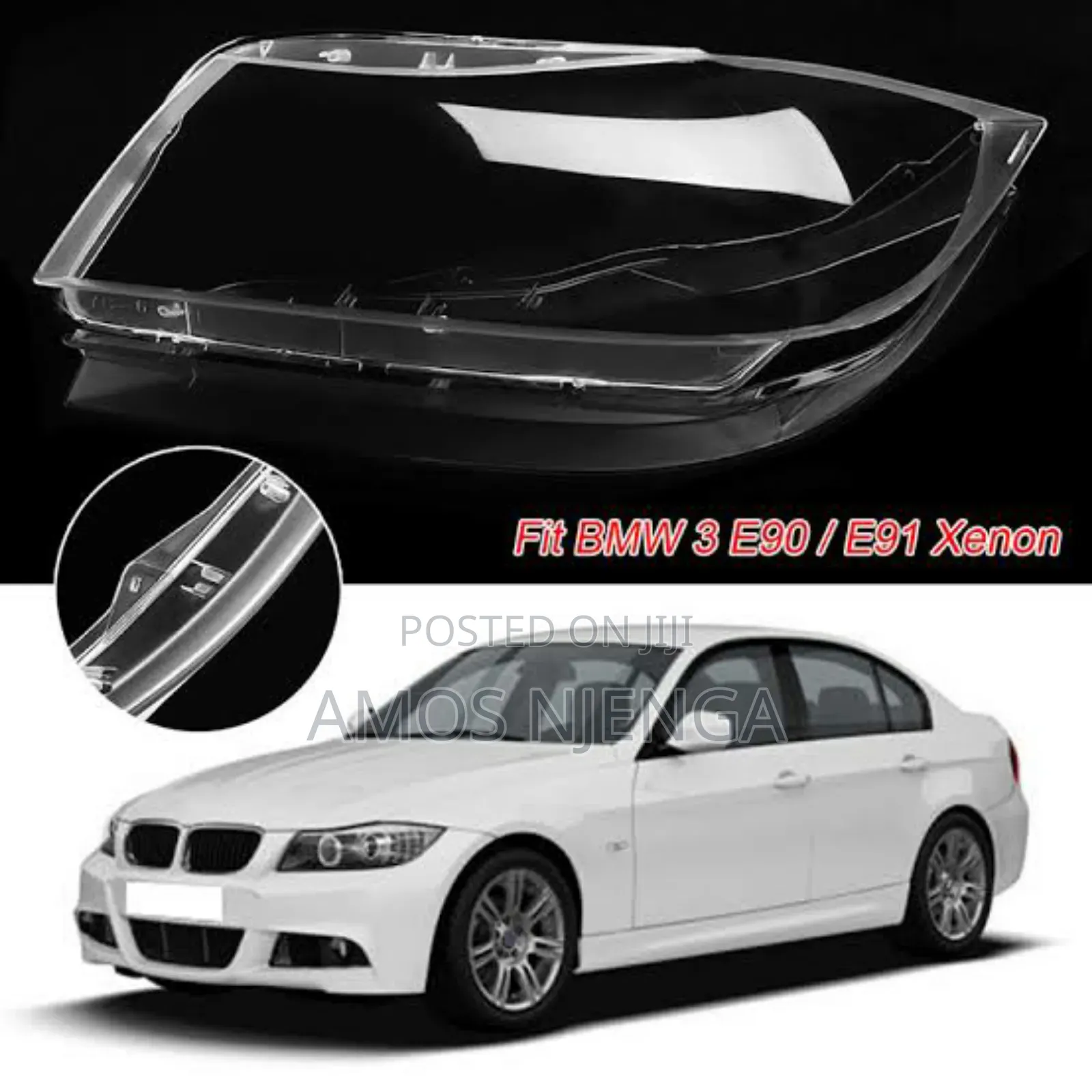 BMW E90 Headlight Lens