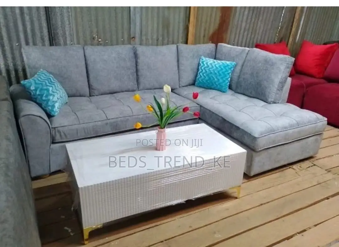 New Modernized 6 Seater Chester L Seat Sofa